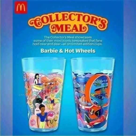 NEW | McDonald's Collector's Cup 2024
Barbie & Hot Wheels - Picture 1 of 4